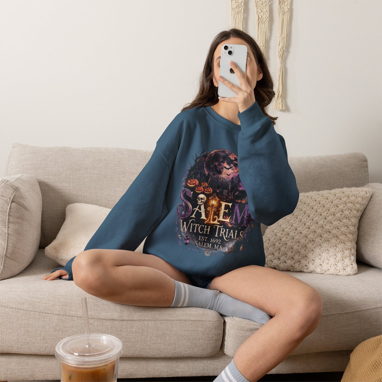 SALEM WITCH TRIALS Unisex Heavy Blend™ Crewneck Sweatshirt