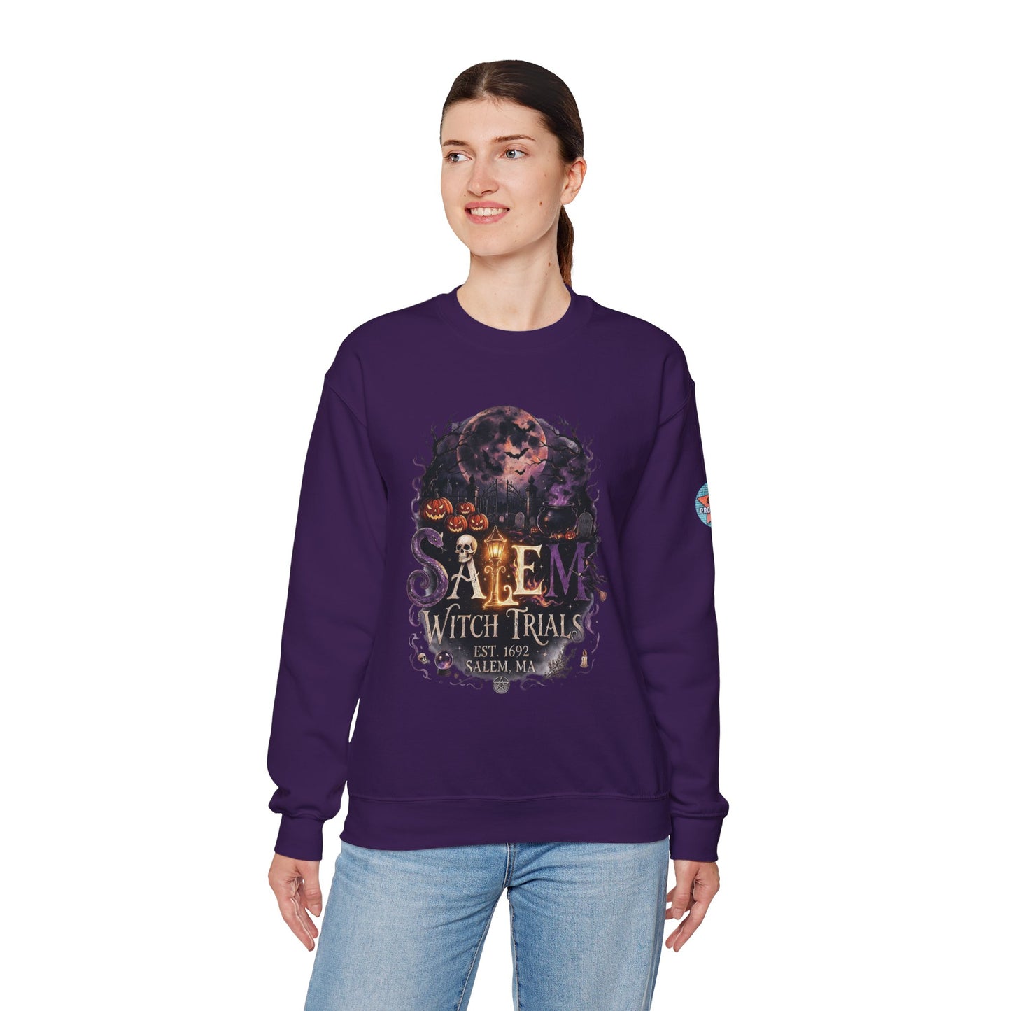 SALEM WITCH TRIALS Unisex Heavy Blend™ Crewneck Sweatshirt