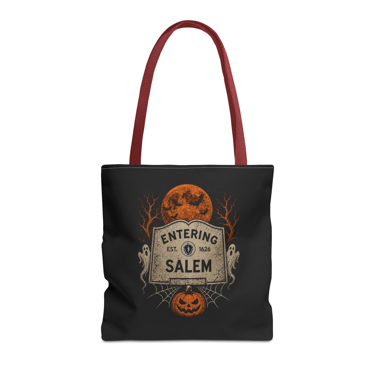 Halloween Entering Salem Tote Bag (AOP)