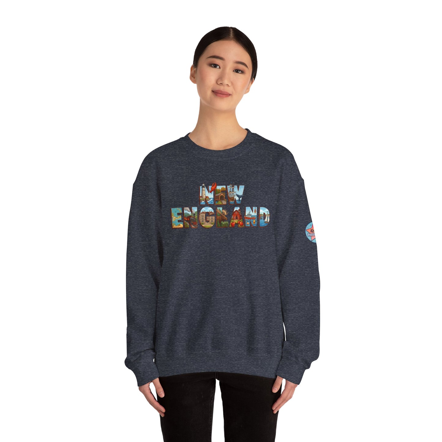 NEW ENGLAND Unisex Heavy Blend™ Crewneck Sweatshirt