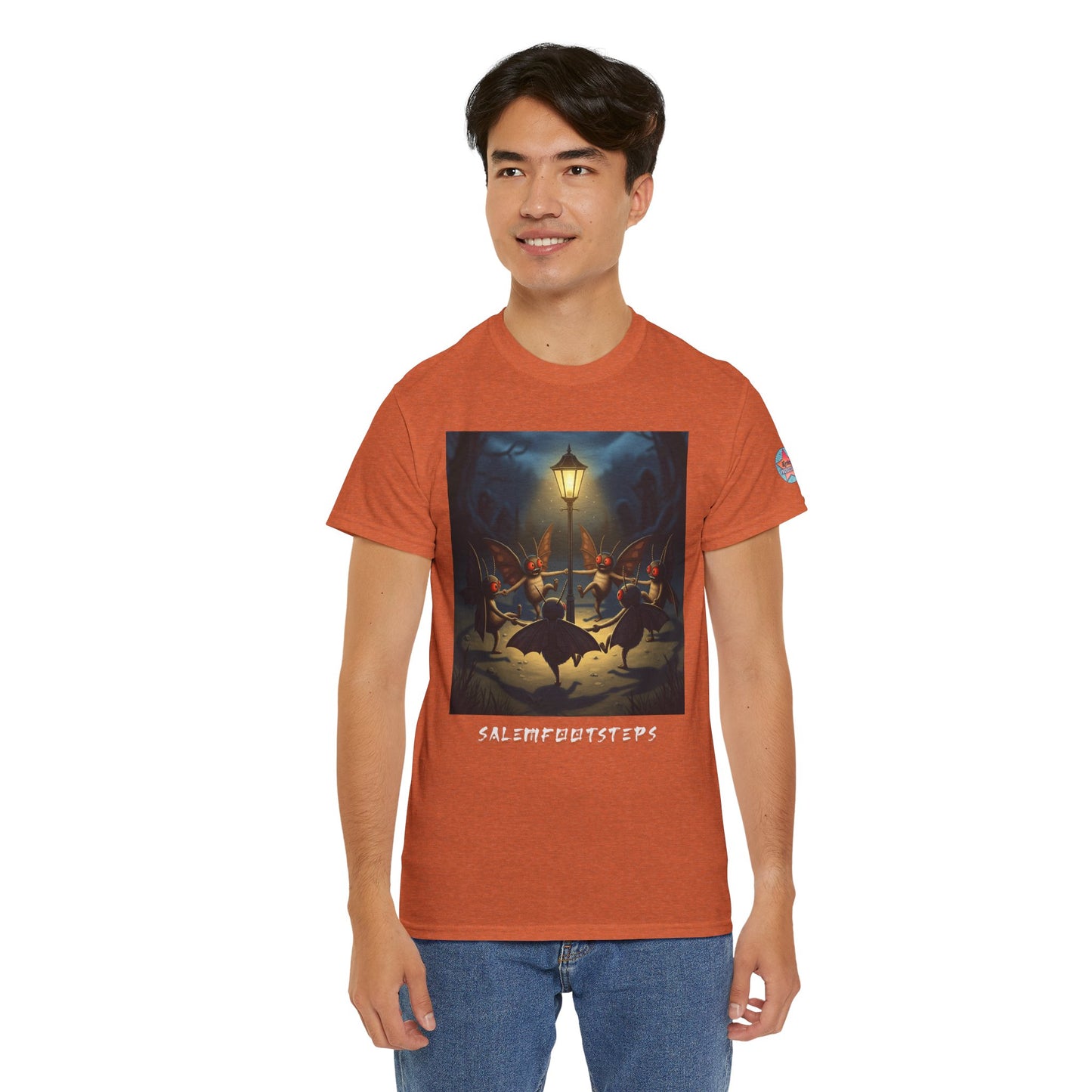 Mothman Lamp Celebration Tee (Mult Colors)