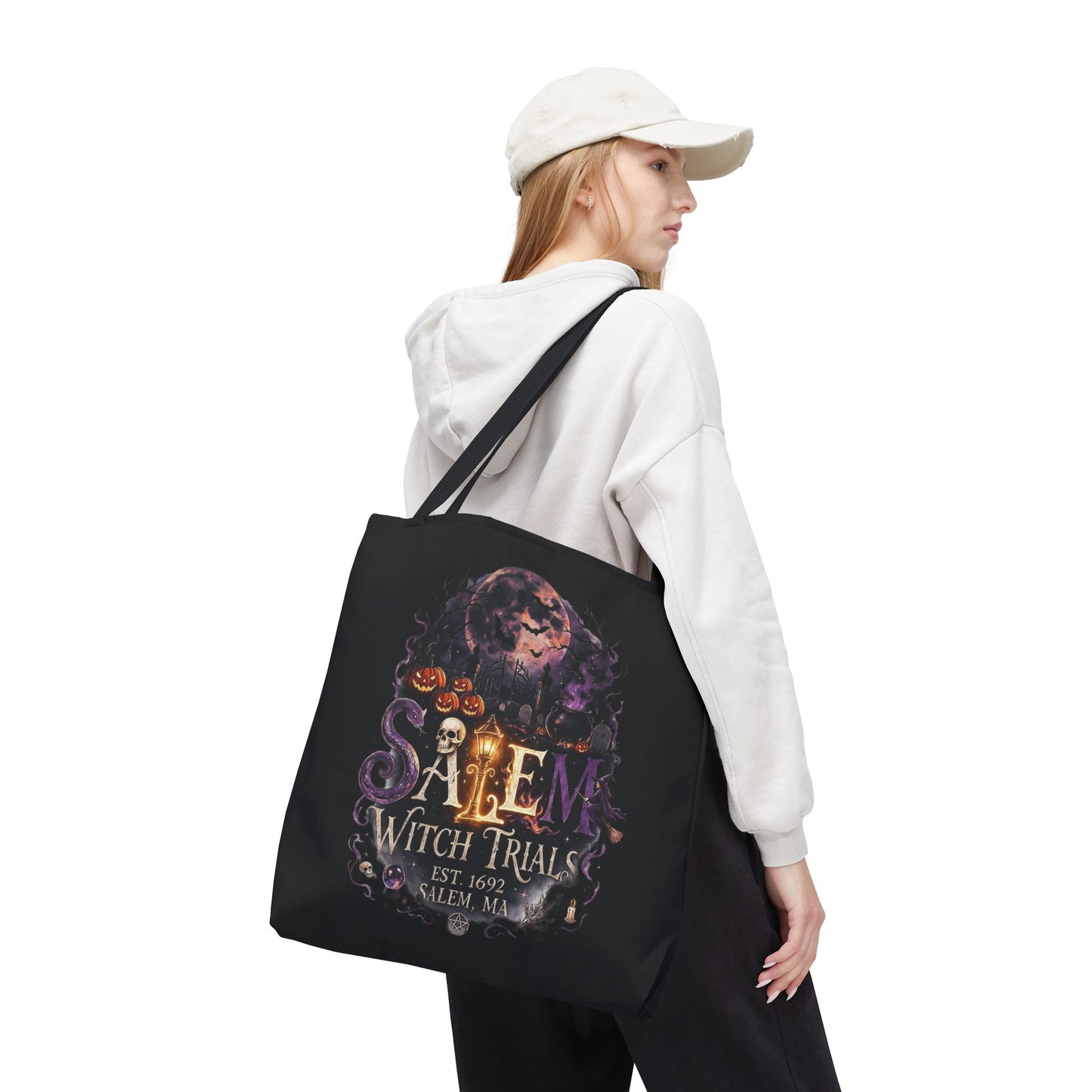 SALEM WITCH TRIALS Tote Bag (AOP)