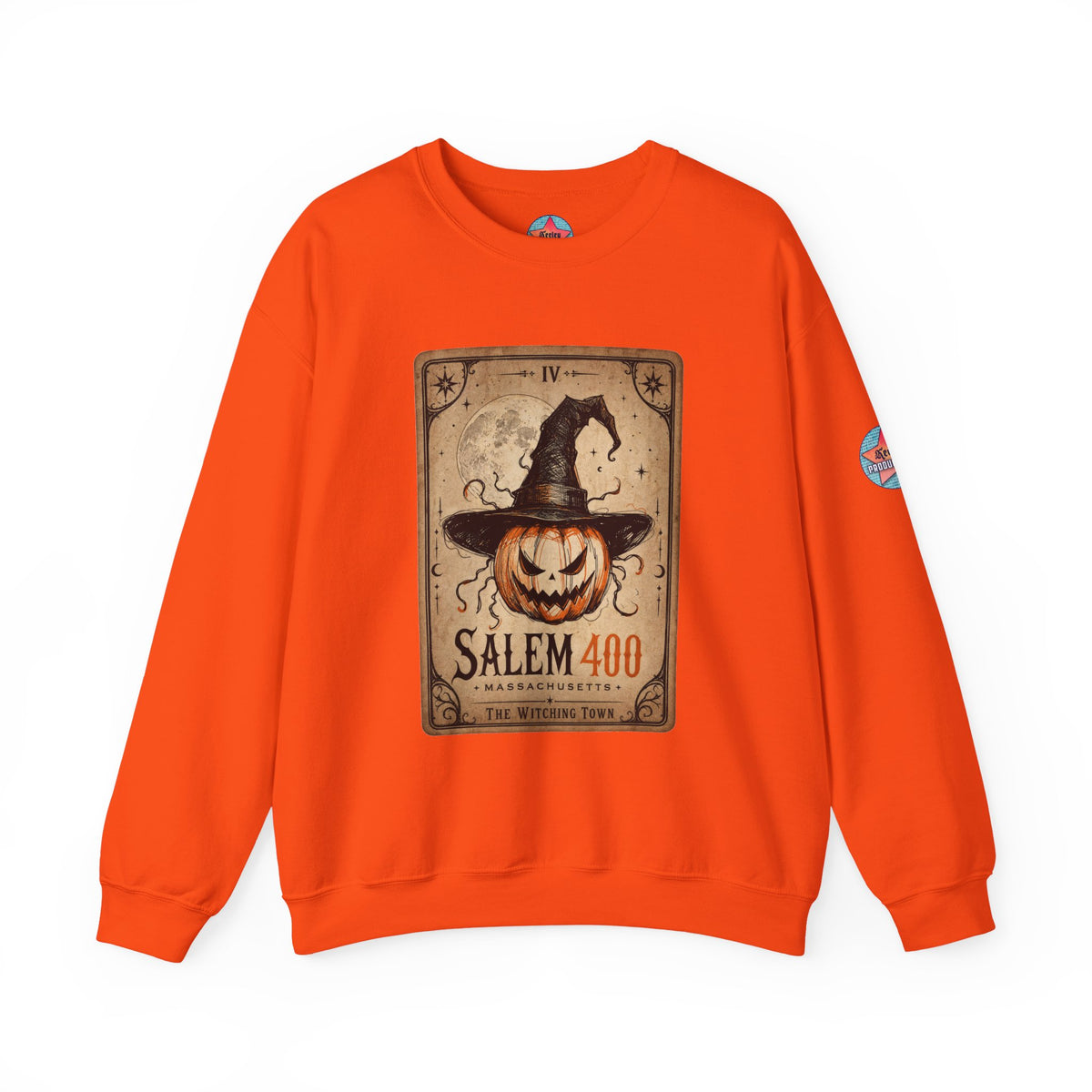PUNKIN TAROT Unisex Heavy Blend™ Crewneck Sweatshirt – alternate view | SalemFootsteps