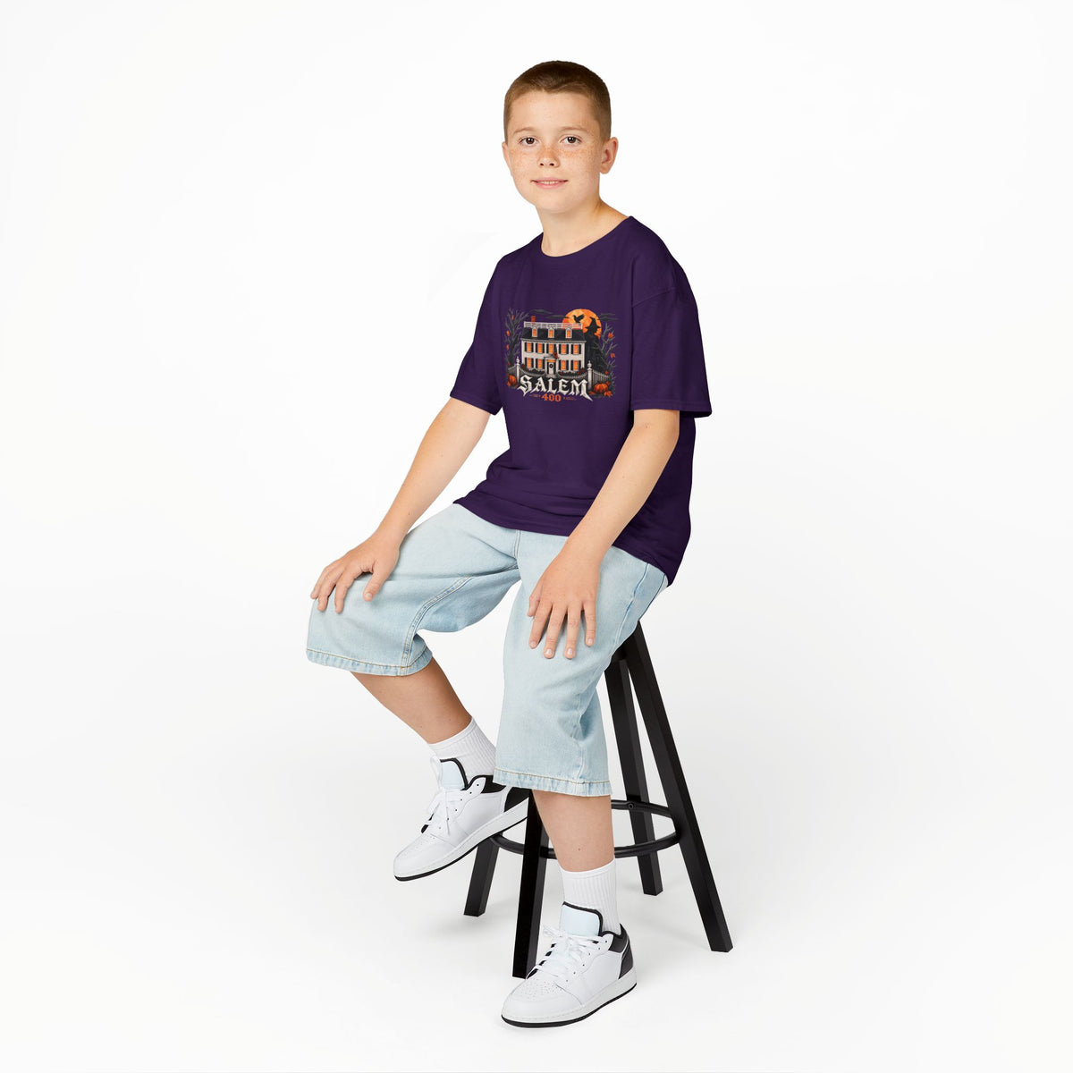 Salem 400 Ropes Mansion - Kids Heavy Cotton™ Tee