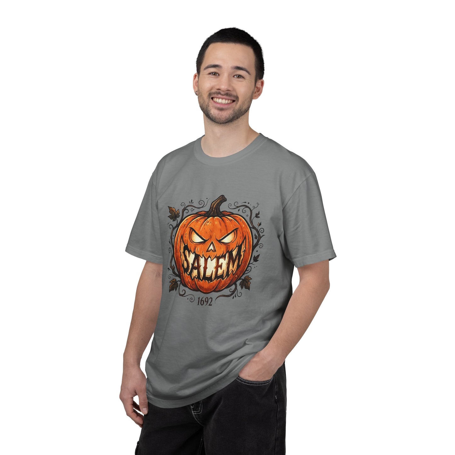 SALEM SMILE Unisex Garment-Dyed T-shirt