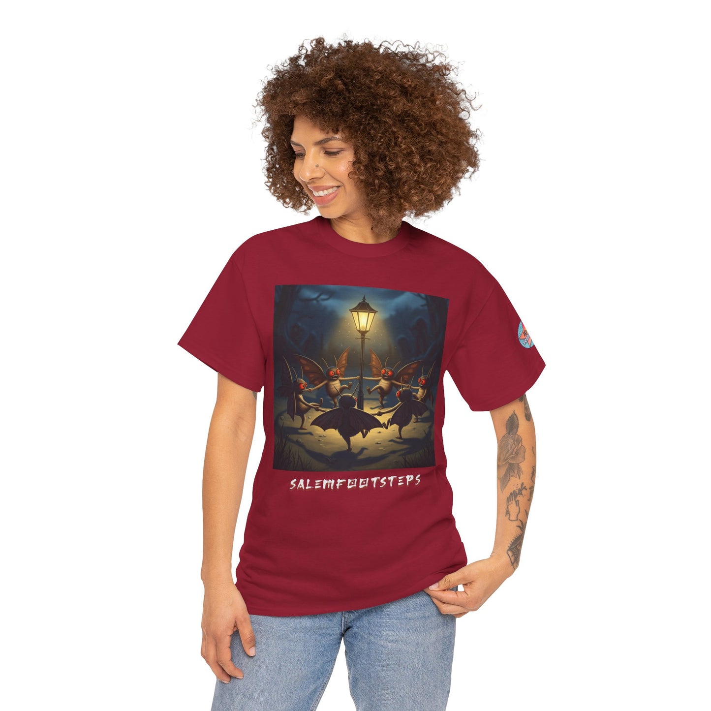 Mothman Lamp Celebration Tee (Mult Colors)
