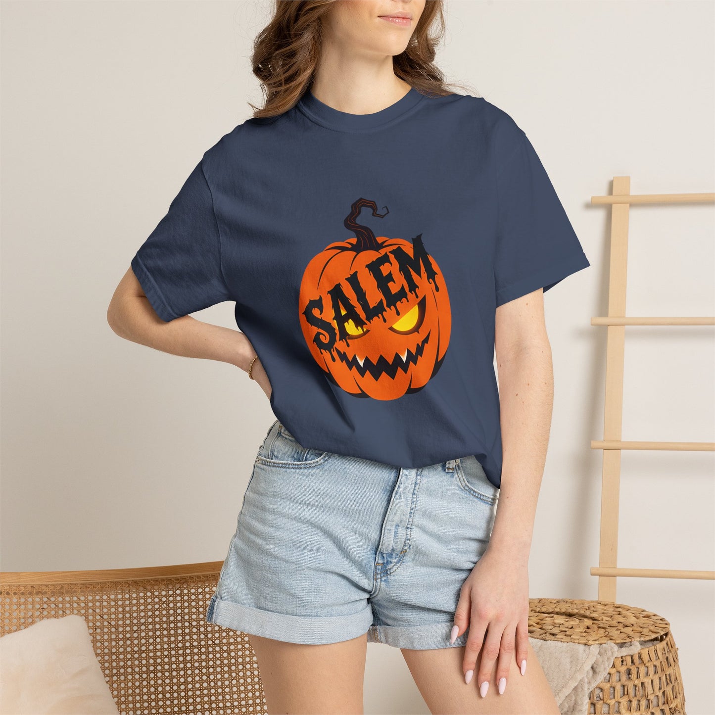 SALEM OCTOBER - Unisex Garment-Dyed T-shirt