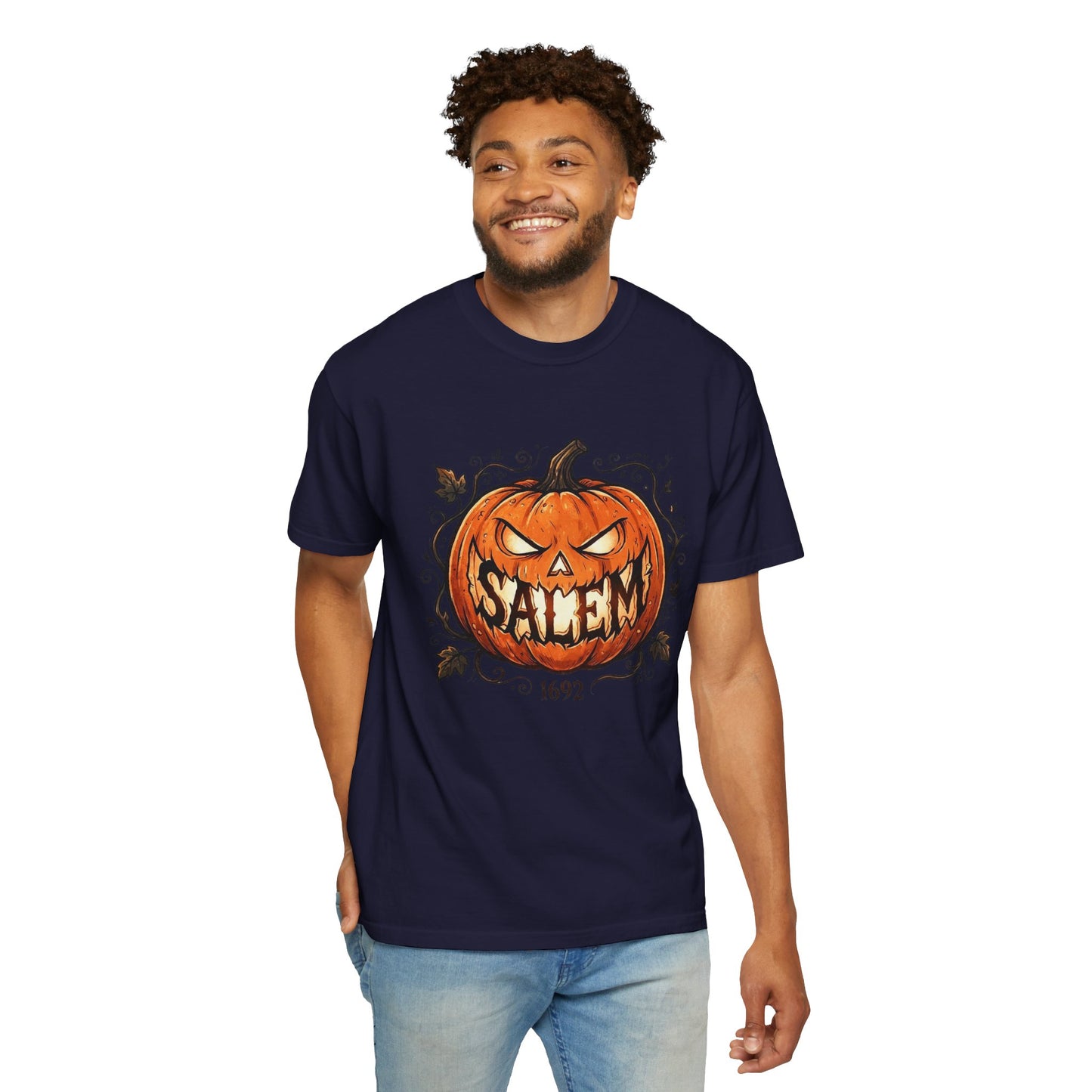 SALEM SMILE Unisex Garment-Dyed T-shirt
