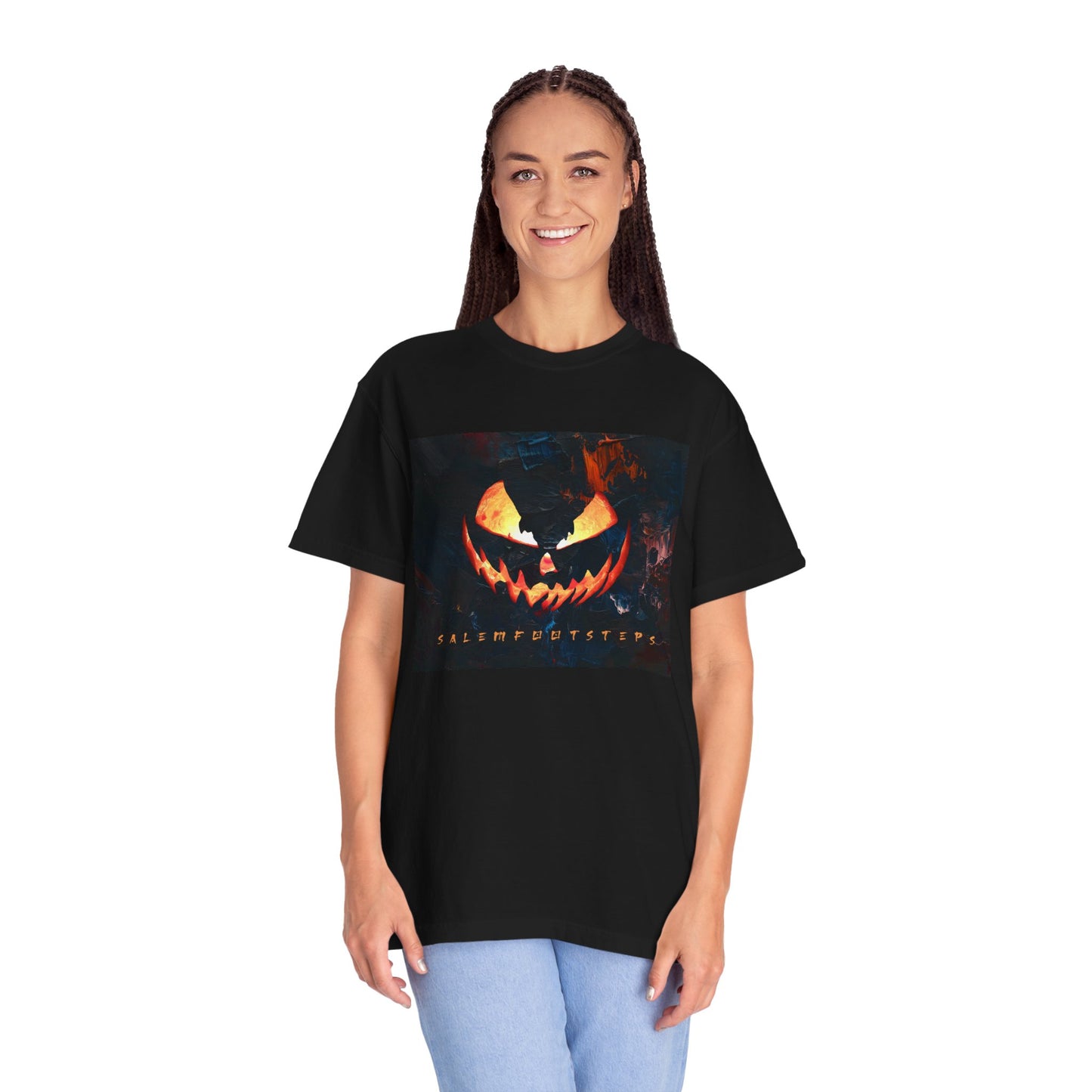 MIDNIGHT PUMPKIN Unisex Garment-Dyed T-shirt