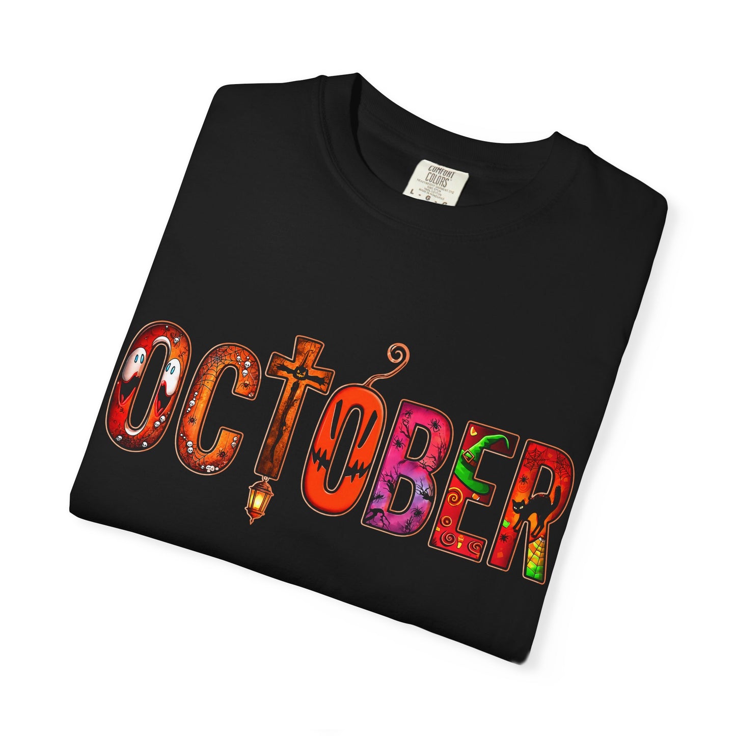 OCTOBER Unisex Garment-Dyed T-shirt