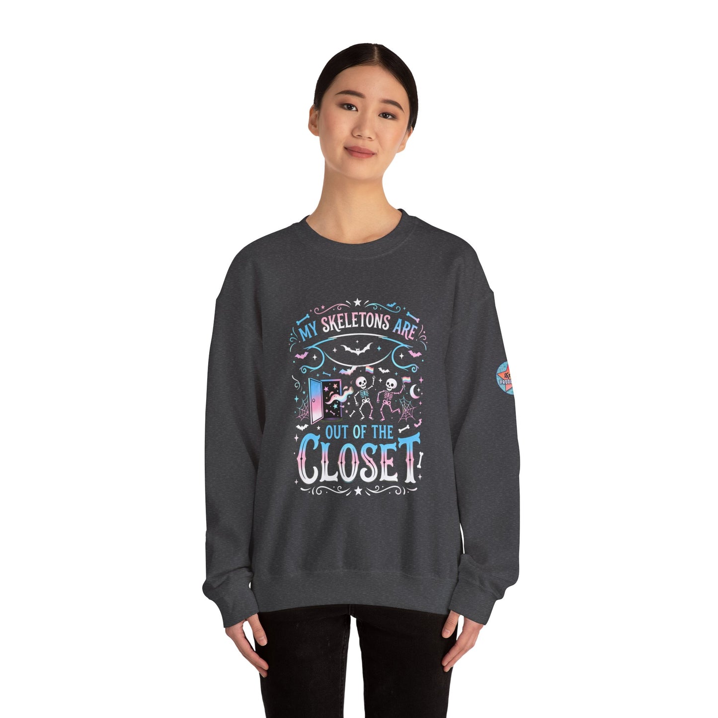 TRANS PRIDE Unisex Heavy Blend™ Crewneck Sweatshirt