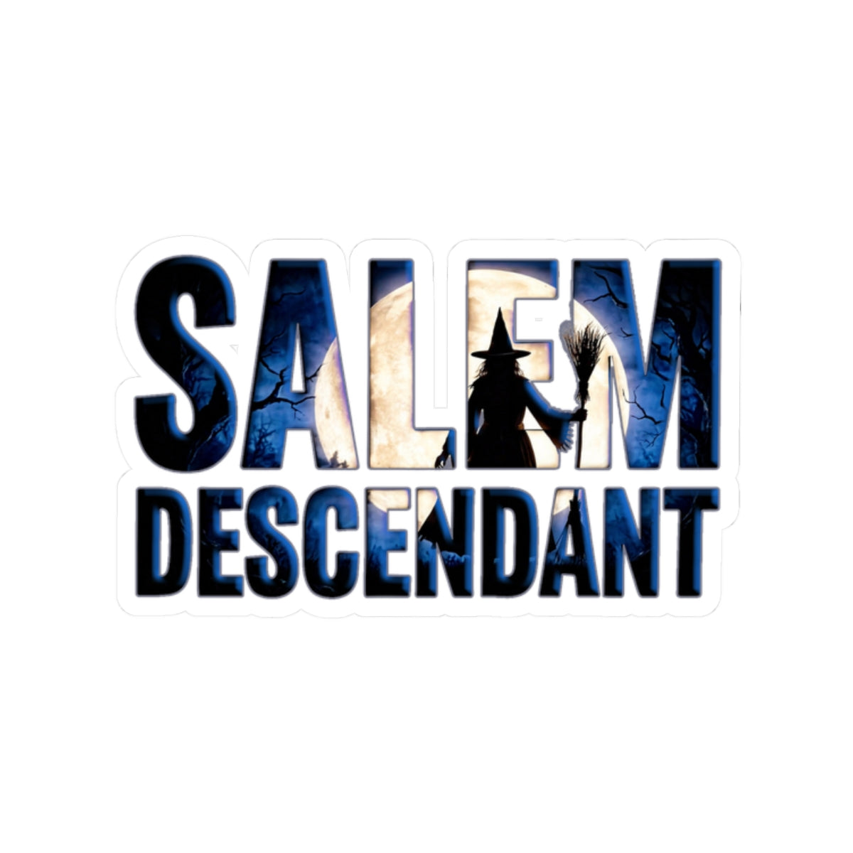 SALEM DESCENDANT Kiss-Cut Stickers