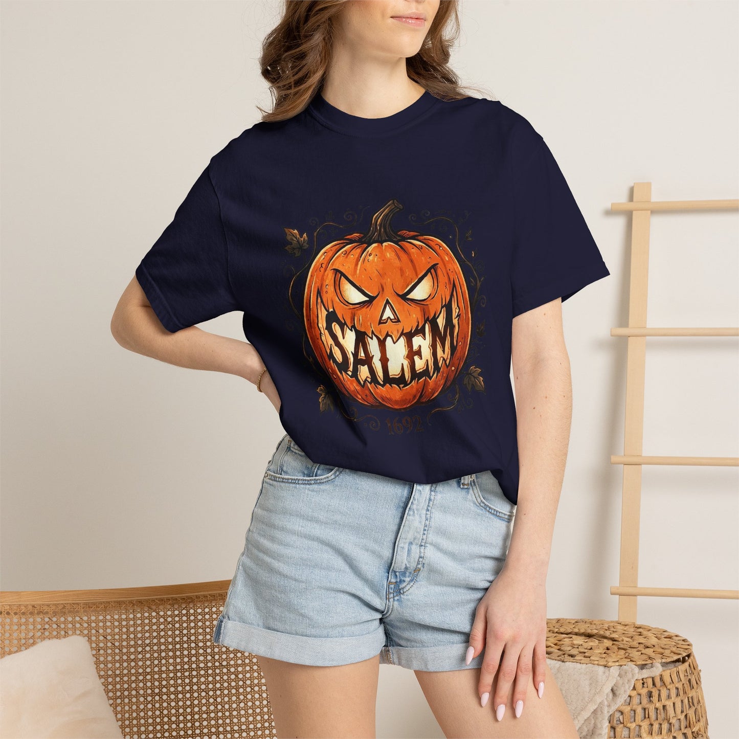 SALEM SMILE Unisex Garment-Dyed T-shirt
