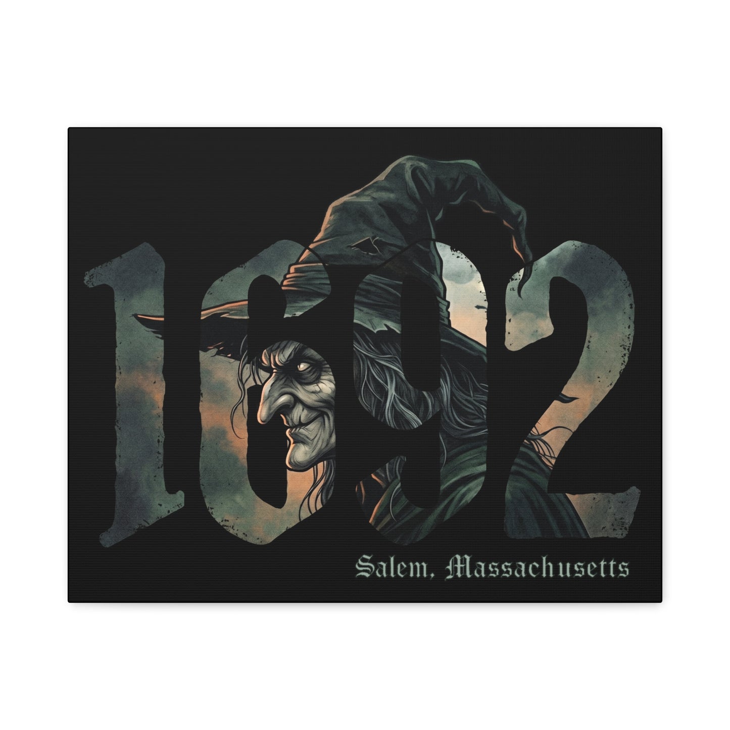 1692 Witch Matte Canvas, Stretched, 1.25"