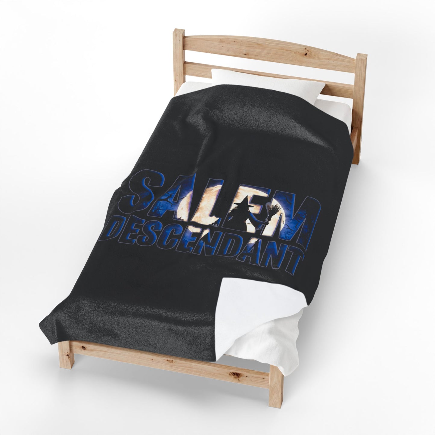 SALEM DESCENDANT Velveteen Plush Blanket