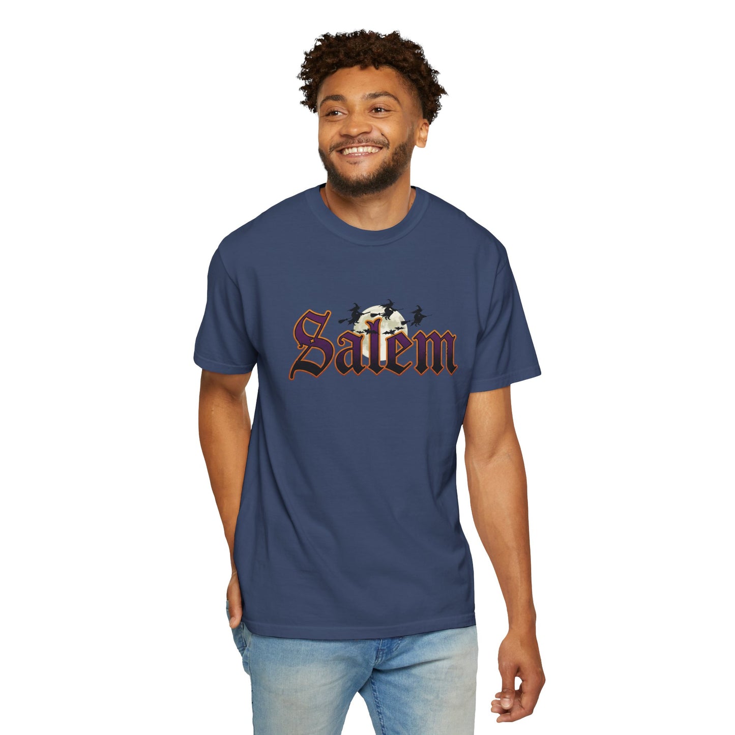 SALEM WTICHES Unisex Garment-Dyed T-shirt