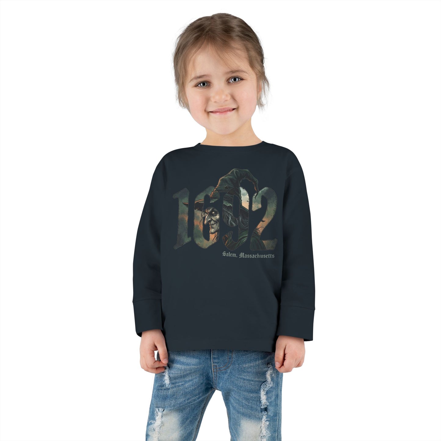 1692 WITCH Toddler Long Sleeve Tee