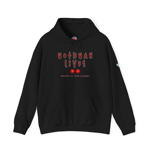 MOTHMAN LIVES Unisex Heavy Blend™ Hooded Sweatshirt