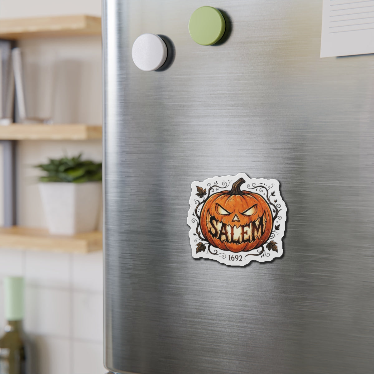 SALEM SMILE Die-Cut Magnets