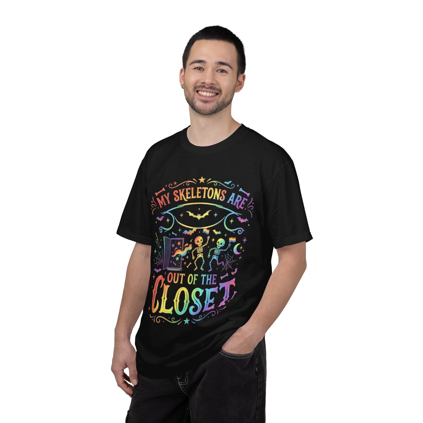 Skeleton Pride - Unisex Garment-Dyed T-shirt