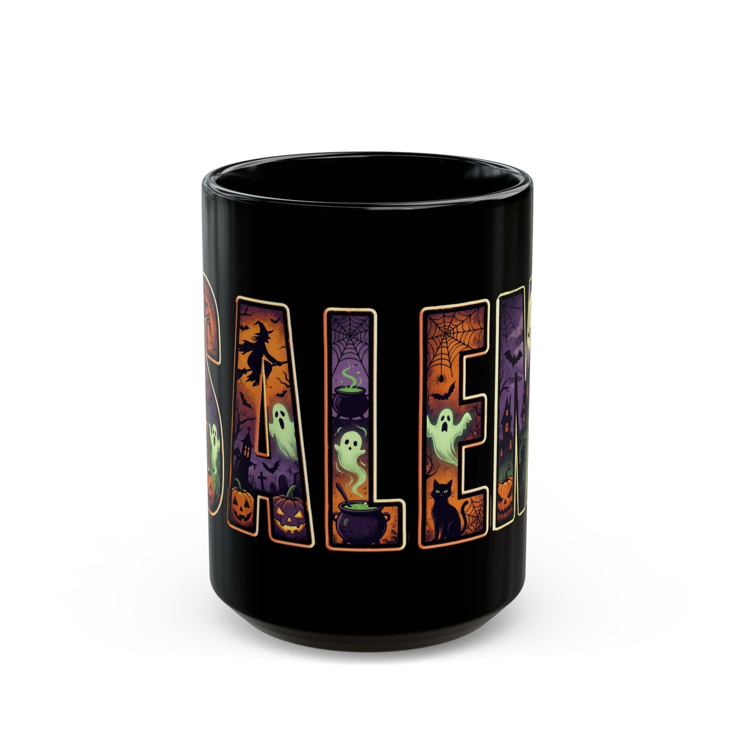 SALEM Spooky Black Mug (11oz, 15oz)