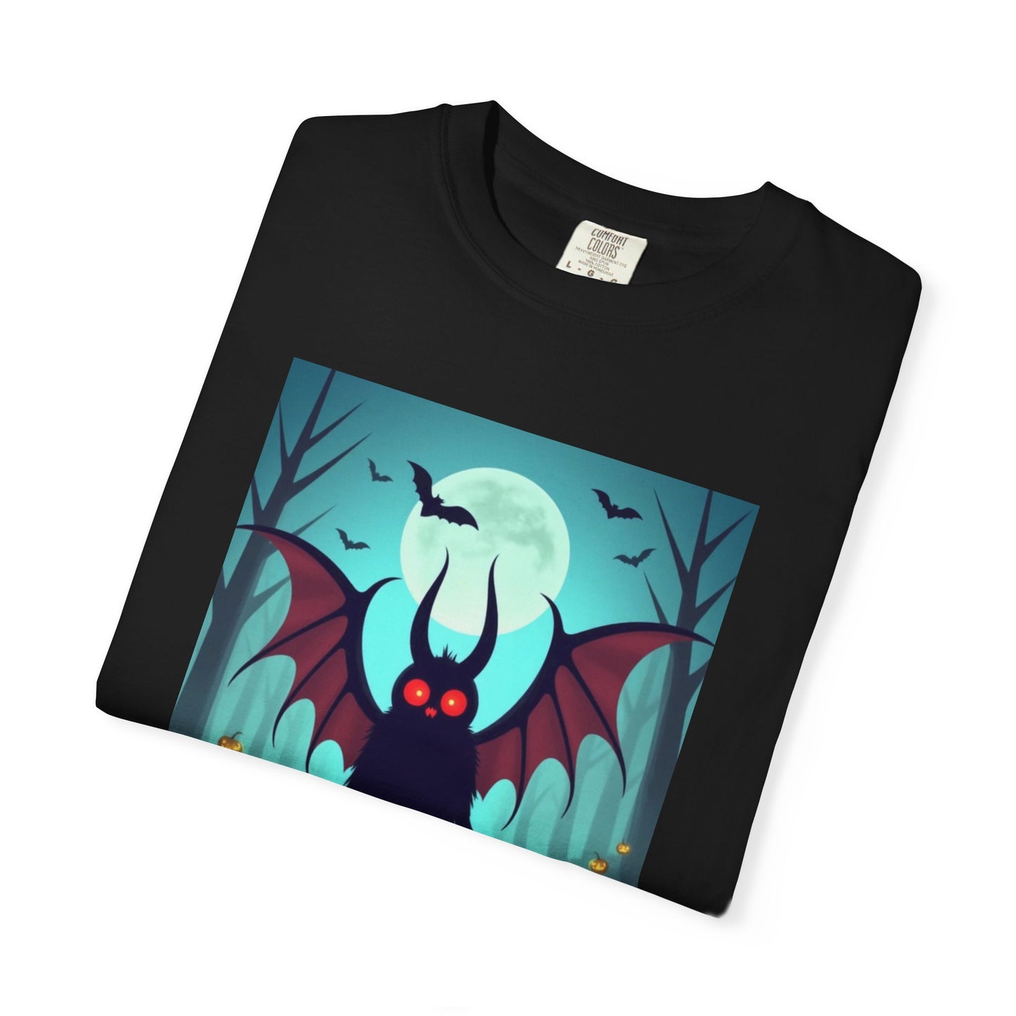 Forest Mothman Unisex Garment-Dyed T-shirt