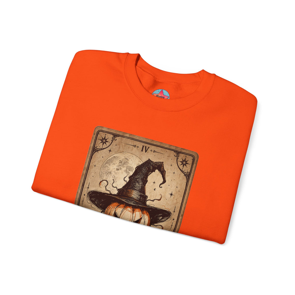 PUNKIN TAROT Unisex Heavy Blend™ Crewneck Sweatshirt – alternate view | SalemFootsteps