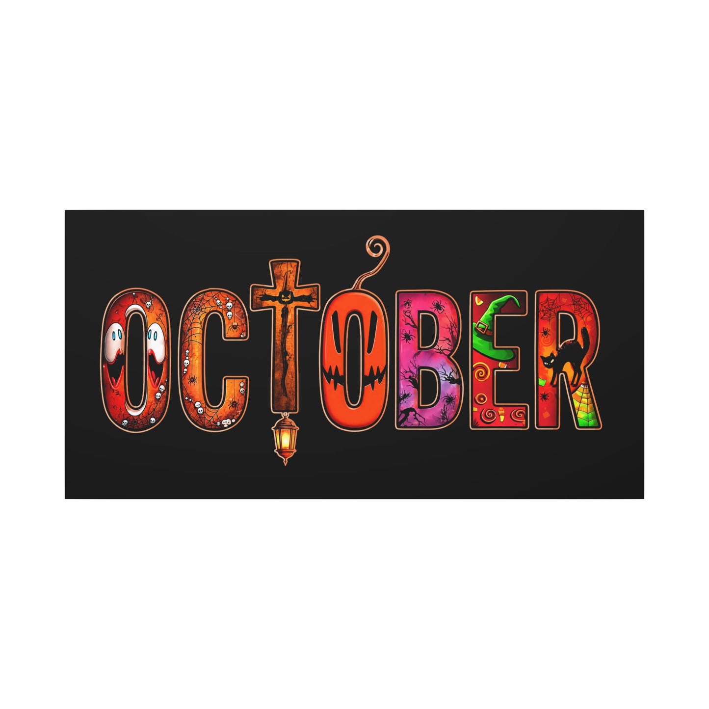 OCTOBER Matte Canvas, Stretched, 0.75" (Multi-Size)
