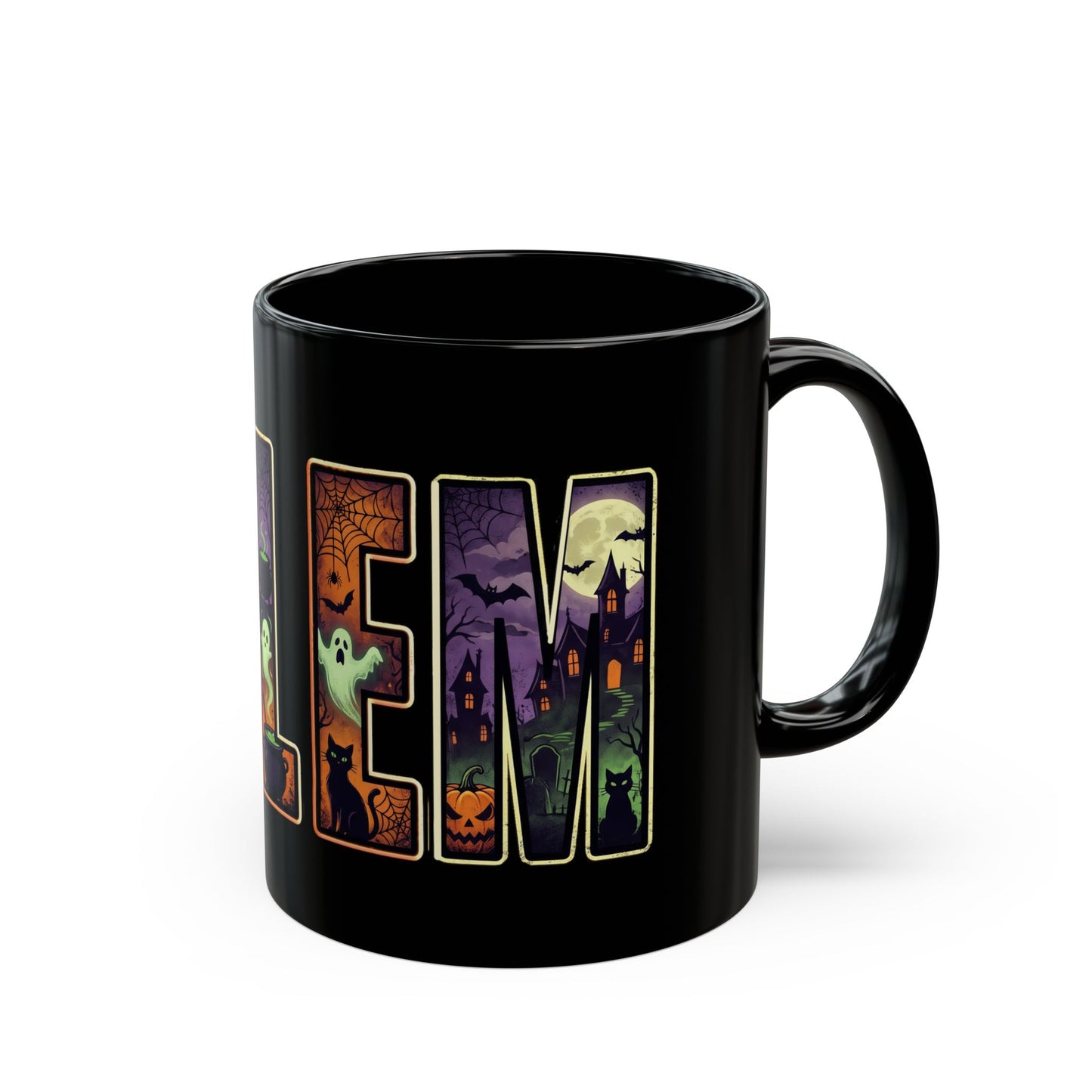 SALEM Spooky Black Mug (11oz, 15oz)