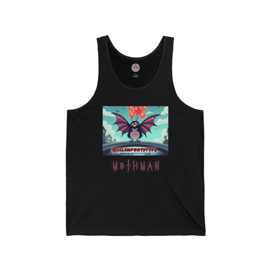 SalemFootsteps Mothman Unisex Jersey Tank