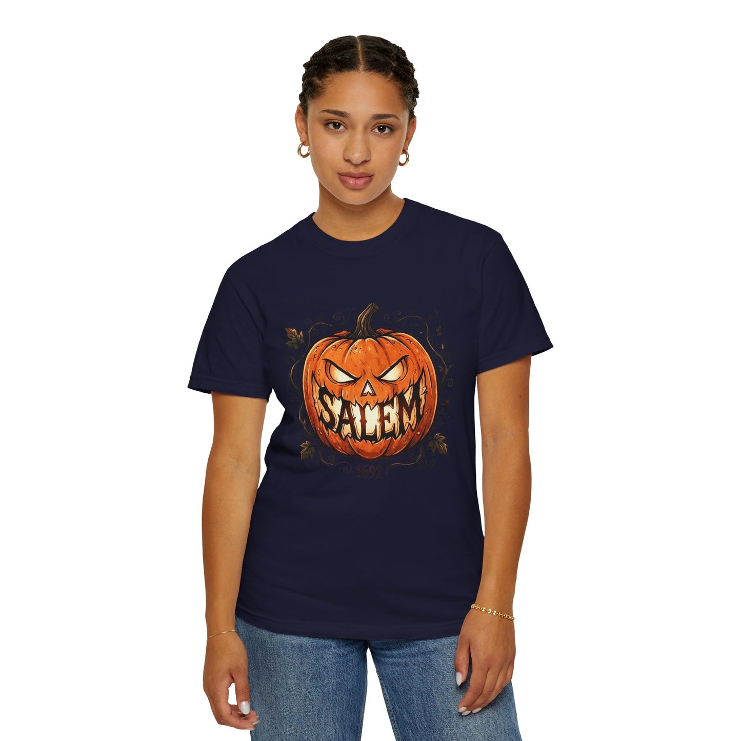 SALEM SMILE Unisex Garment-Dyed T-shirt