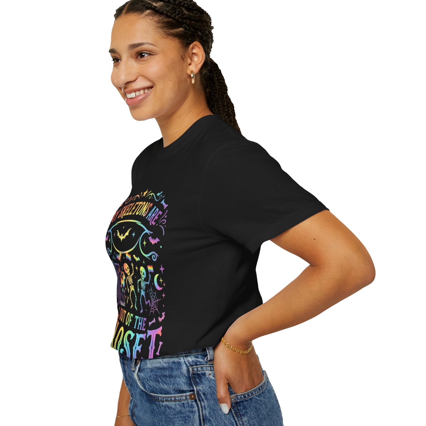 Skeleton Pride - Unisex Garment-Dyed T-shirt