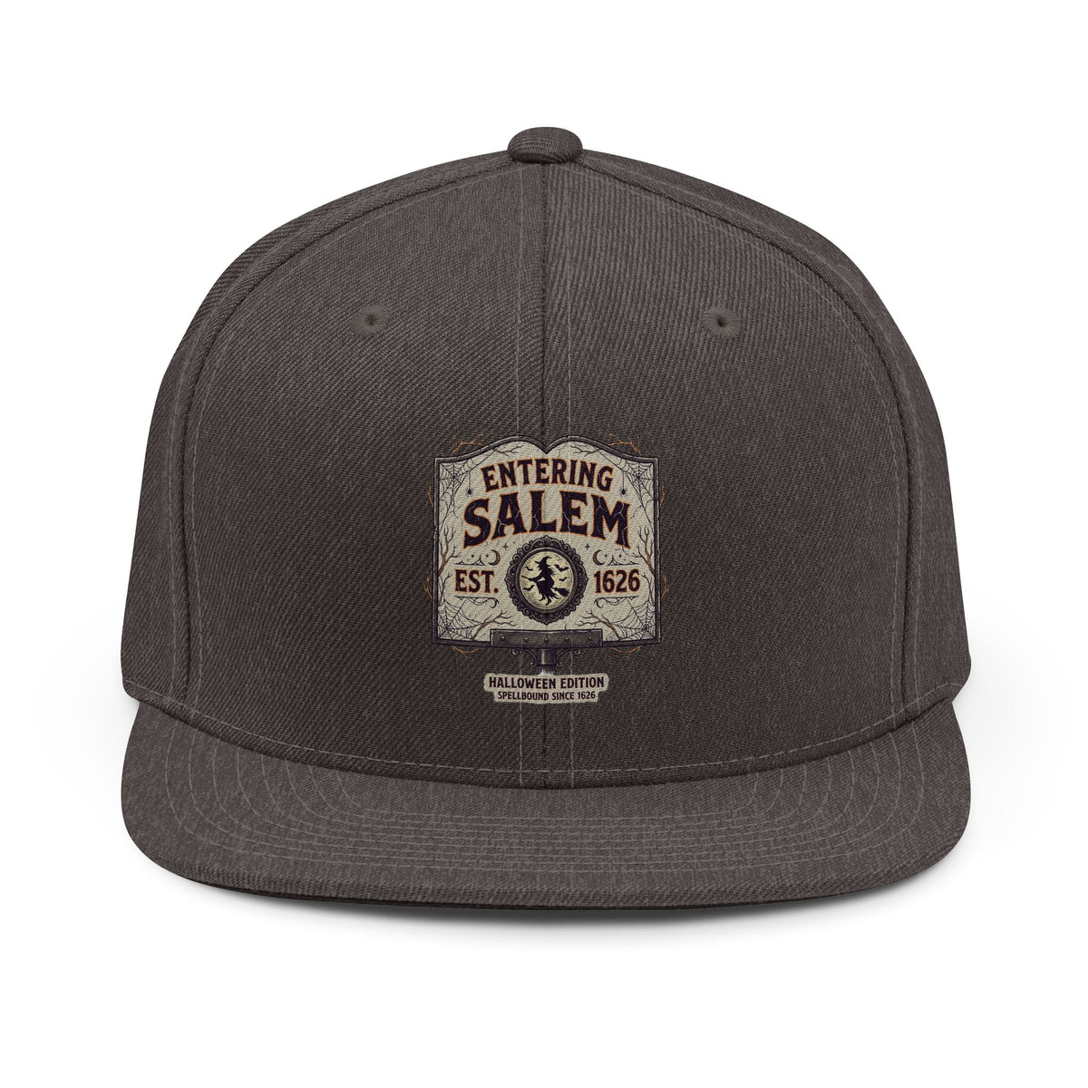 Spooky Entering Salem Unisex Snapback Hat