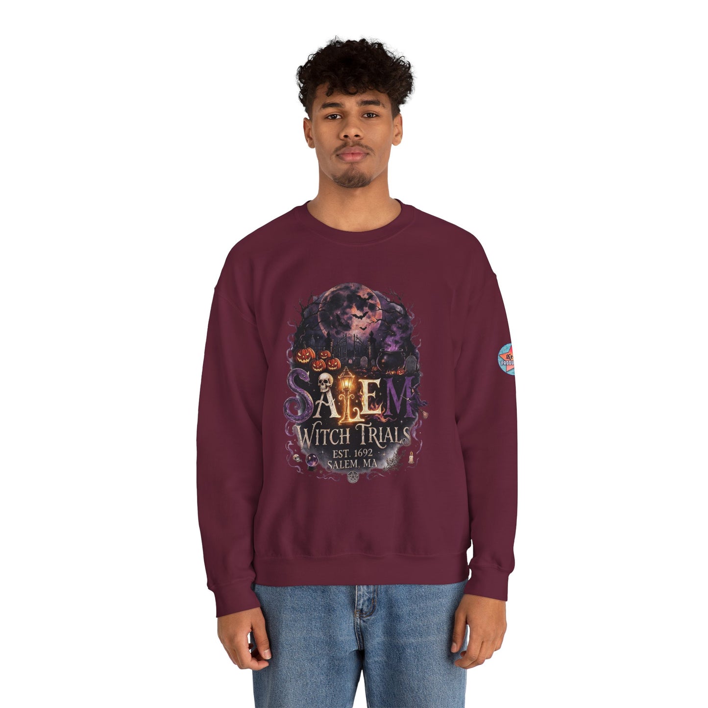 SALEM WITCH TRIALS Unisex Heavy Blend™ Crewneck Sweatshirt
