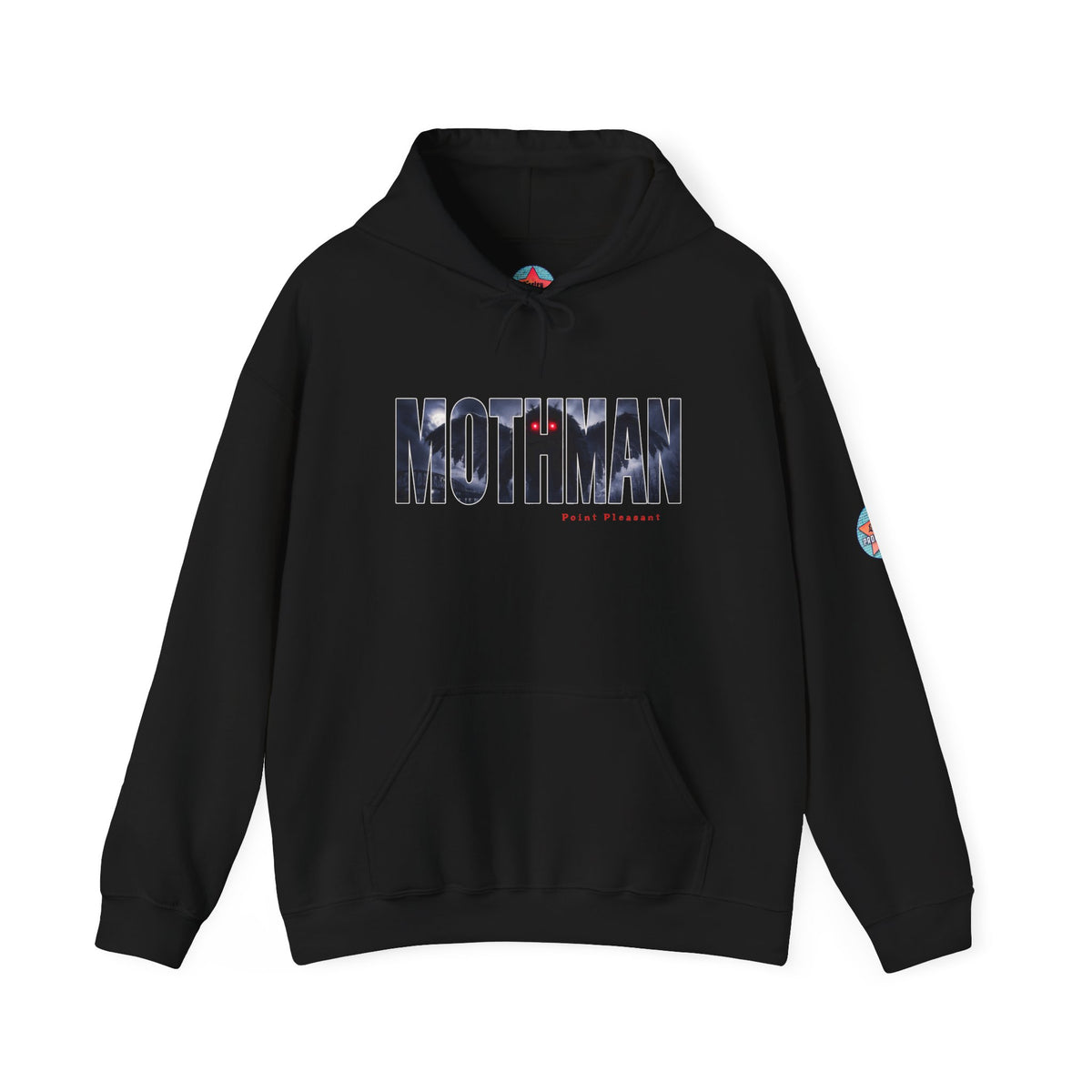 MOTHMAN LURKS Unisex Heavy Blend™ Hooded Sweatshirt