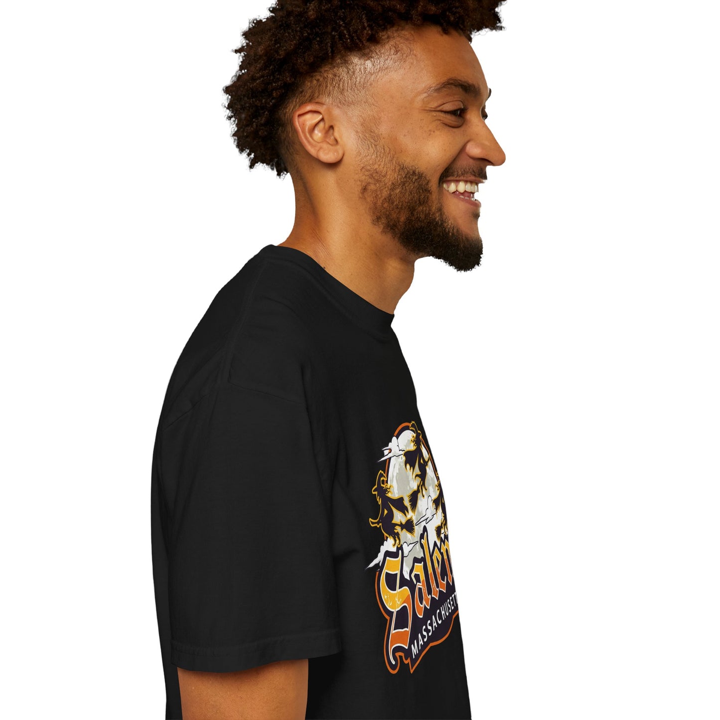 SALEM LOGO Unisex Garment-Dyed T-shirt