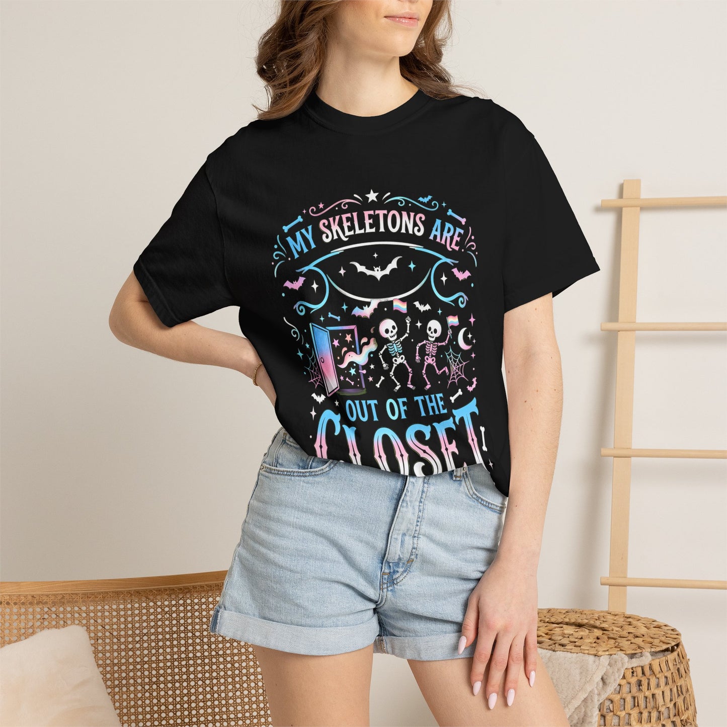 TRANS PRIDE Unisex Garment-Dyed T-shirt