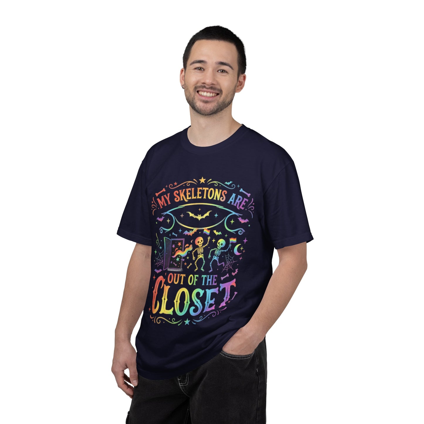 Skeleton Pride - Unisex Garment-Dyed T-shirt
