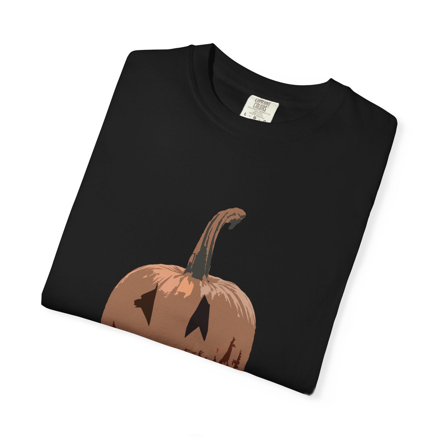 HALLOWEEN PUMPKIN Unisex Garment-Dyed T-shirt