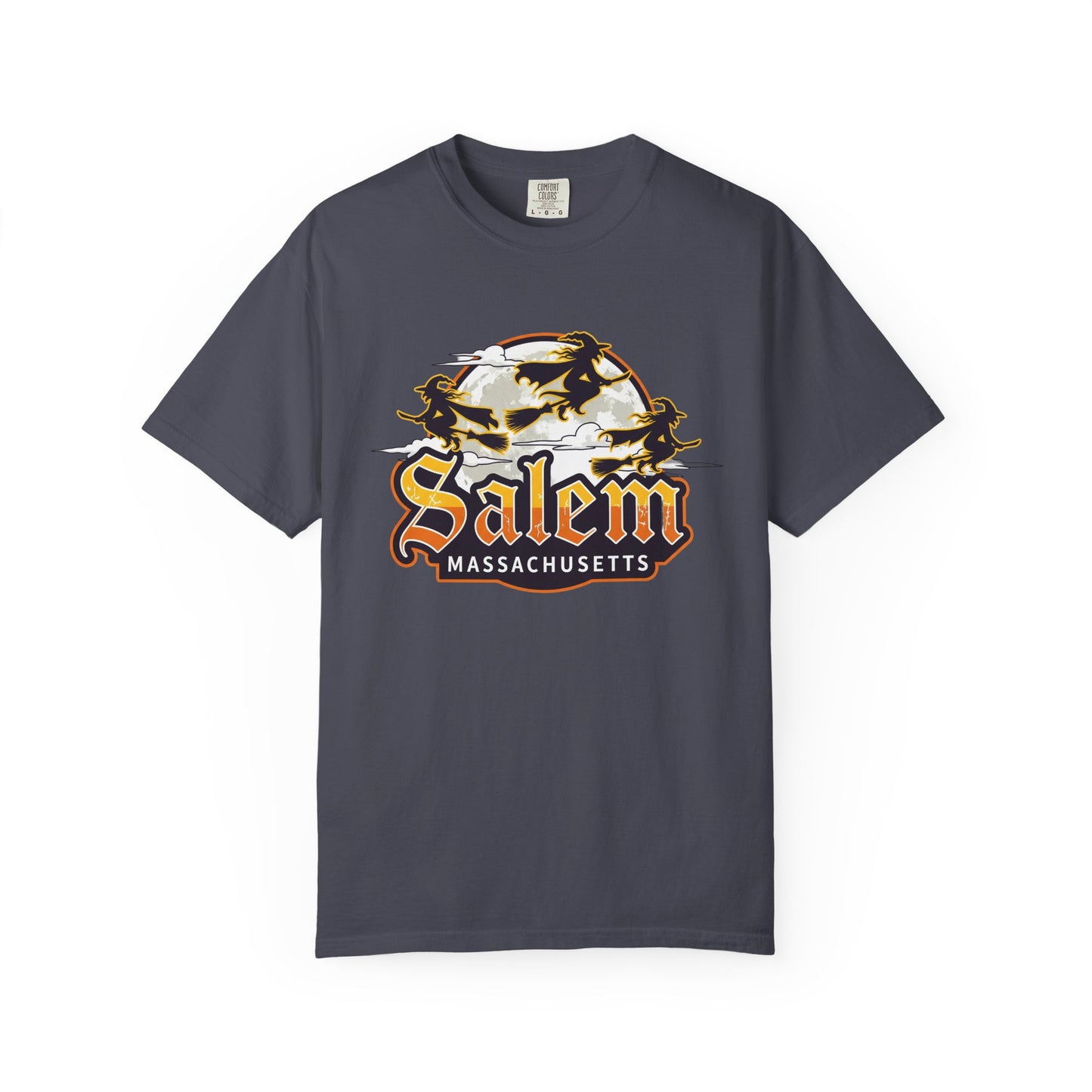 SALEM LOGO Unisex Garment-Dyed T-shirt