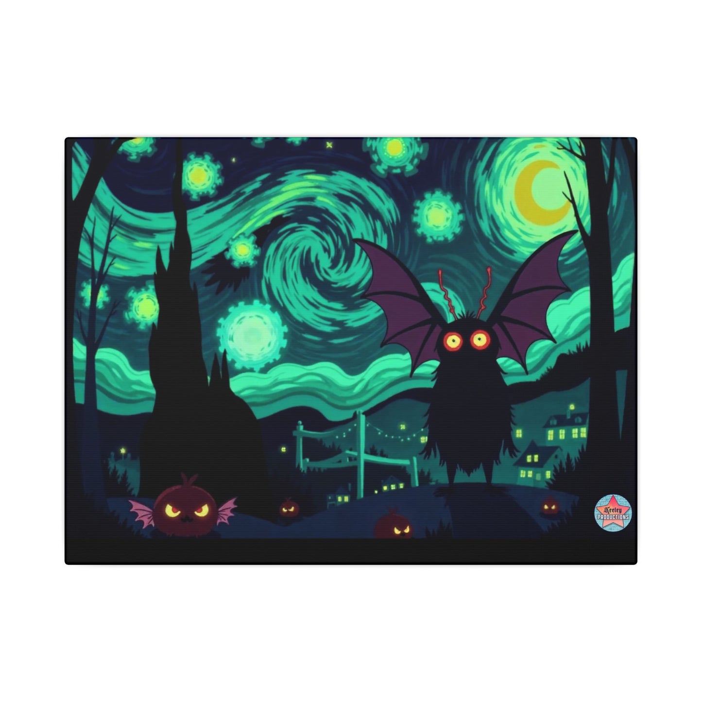 Mothy Night Canvas (Multi-Size)