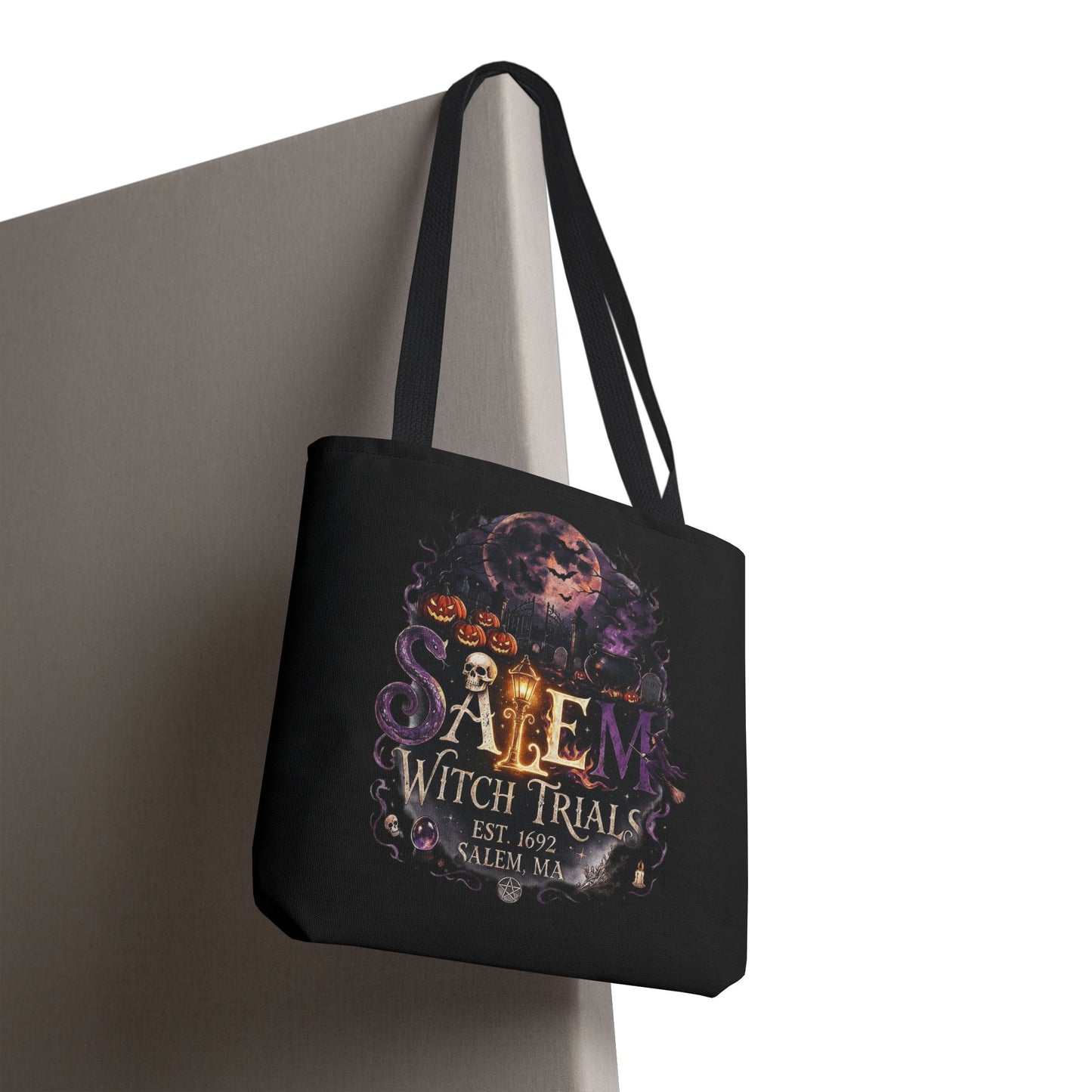 SALEM WITCH TRIALS Tote Bag (AOP)