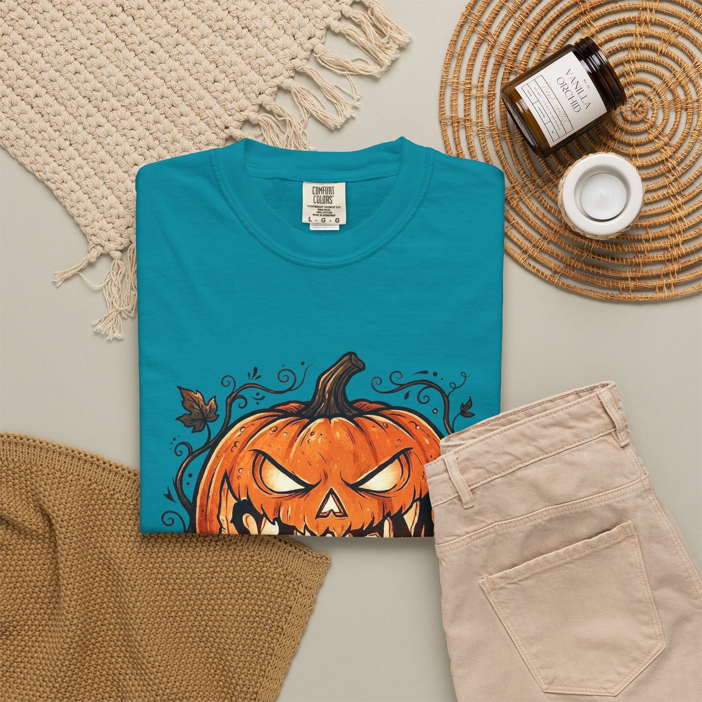 SALEM SMILE Unisex Garment-Dyed T-shirt