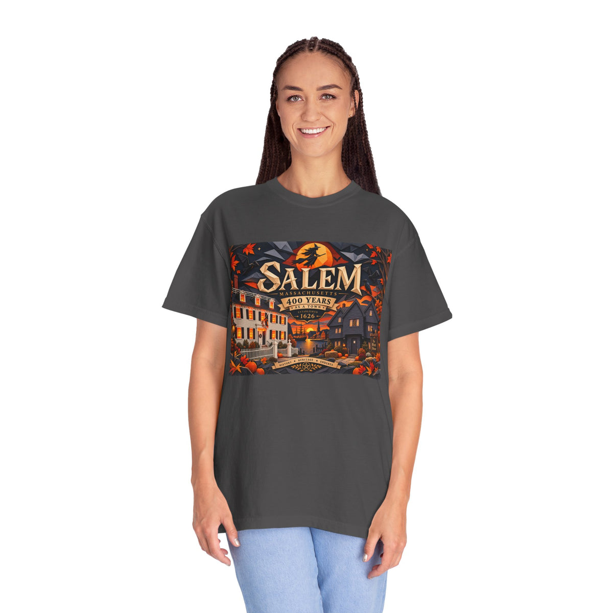 Salem 400 Forever - Unisex Garment-Dyed T-shirt