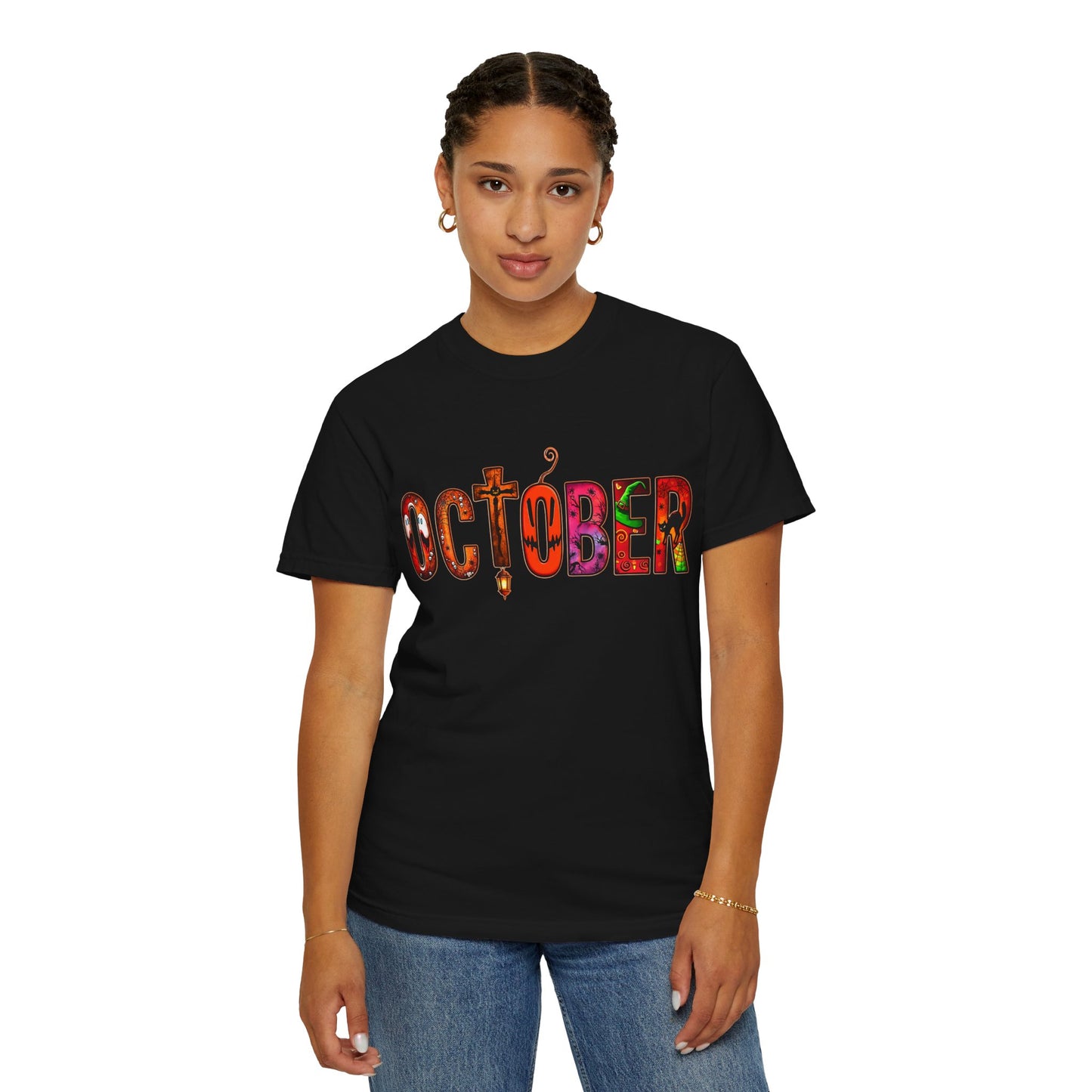 OCTOBER Unisex Garment-Dyed T-shirt