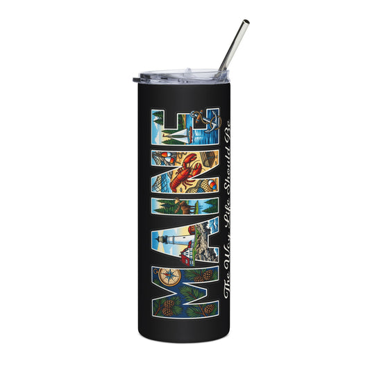 MAINE Stainless Steel Tumbler, 20oz
