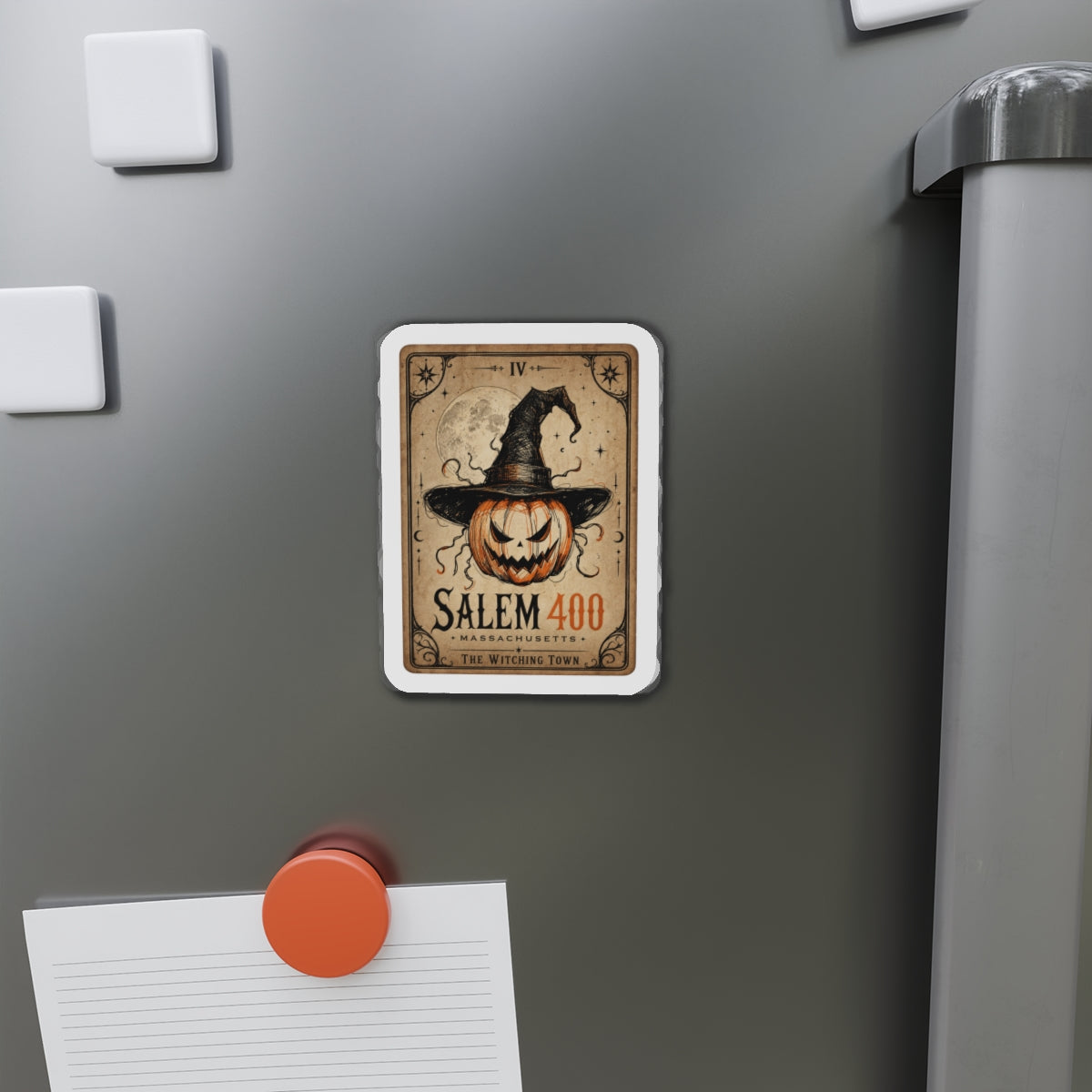 PUNKIN TAROT Die-Cut Magnets – alternate view | SalemFootsteps