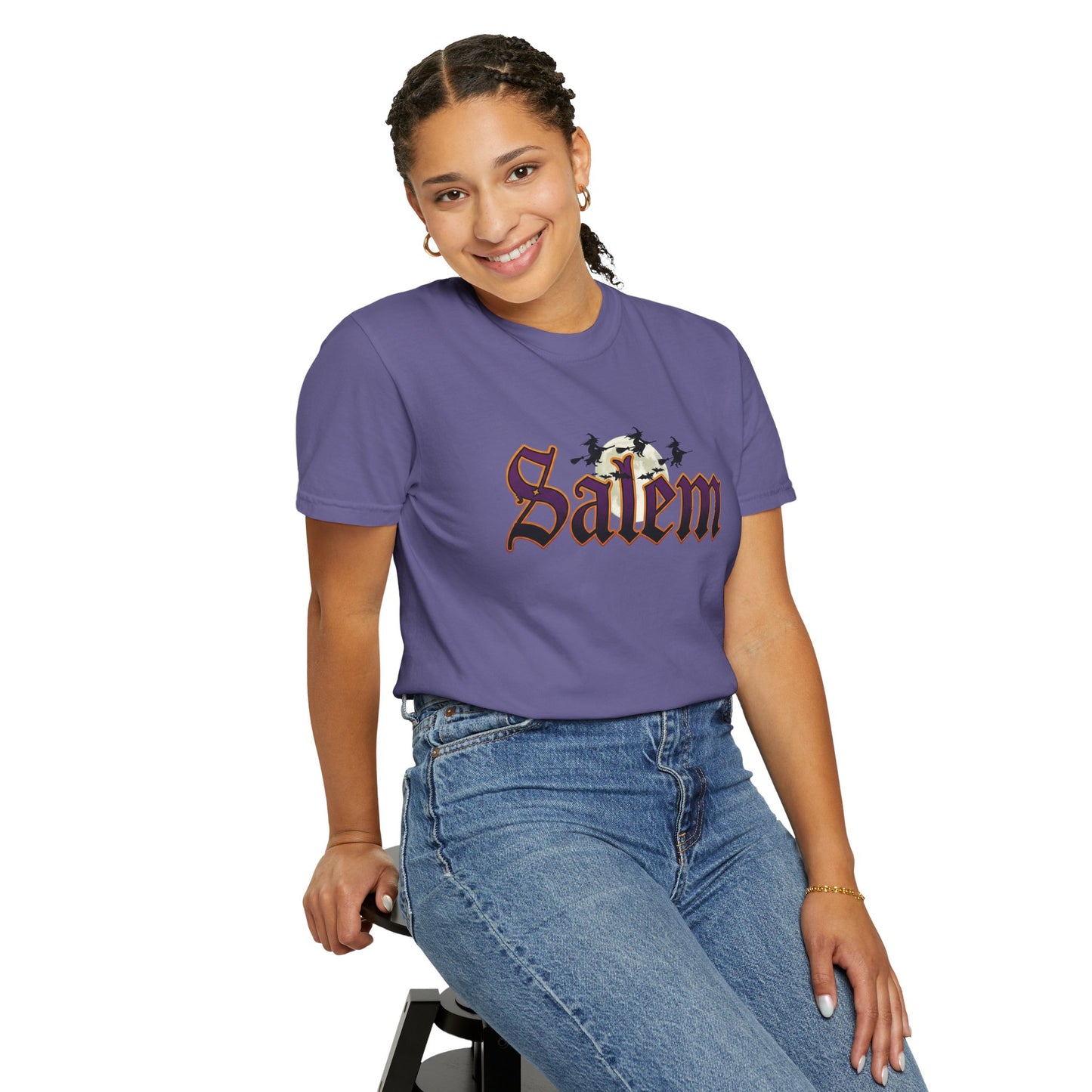 SALEM WTICHES Unisex Garment-Dyed T-shirt