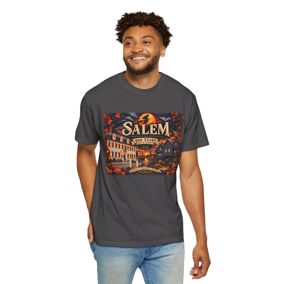Salem 400 Forever - Unisex Garment-Dyed T-shirt