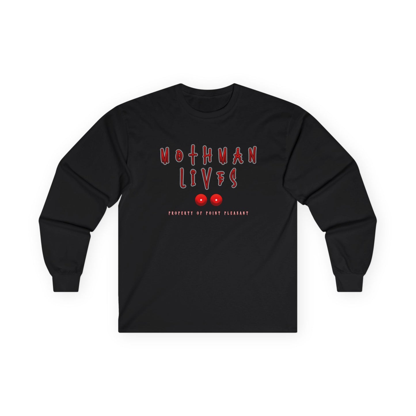 MOTHMAN LIVES Unisex Ultra Cotton Long Sleeve Tee